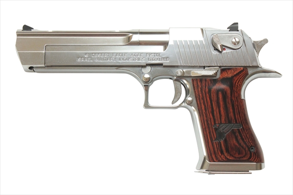 WEB限定】ウッドグリップ｜DESERT EAGLE.50AE｜スムーズロゴ/ブラウン [WST-316] ☆9500 | パンドラ  アームズ｜モデルガン・エアガン｜PANDORA ARMS